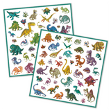 Djeco 3 Plus 160 Stckers - Dinosaurs