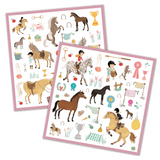 Djeco 3 Plus 160 Stickers - Horses