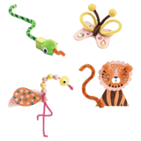 Djeco 3 Plus Jungle Animals Craft Kit