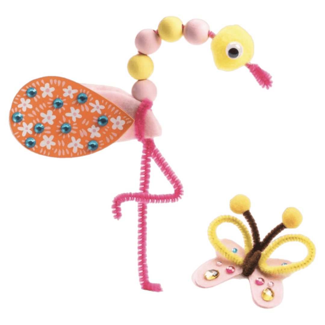 Djeco 3 Plus Jungle Animals Craft Kit
