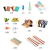 Djeco 3 Plus Jungle Animals Craft Kit