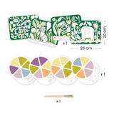 Djeco 3 Plus Palette Painting - Wild Ones