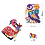 Djeco 3 Plus Shapes and Bobbles Collage