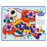 Djeco 3 Plus Shapes and Bobbles Collage
