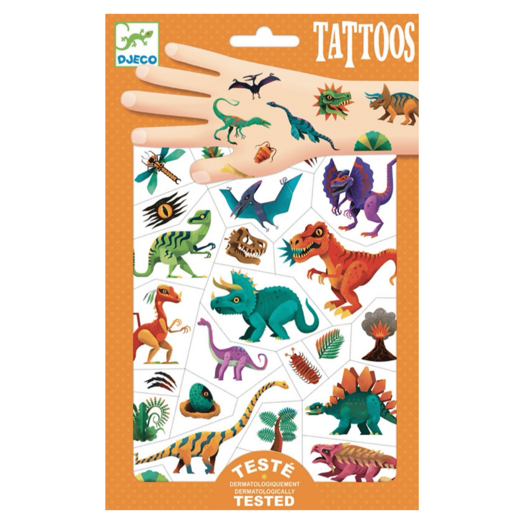 Djeco 3 Plus Tattoos - Dino Club