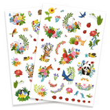 Djeco 3 Plus Tattoos - Happy Spring