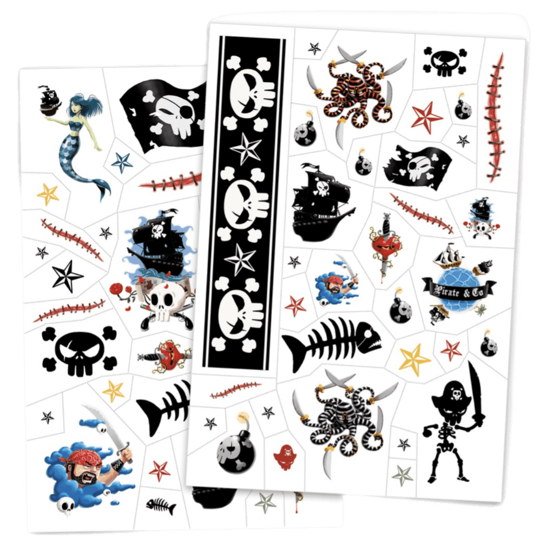 Djeco 3 Plus Tattoos - Pirate