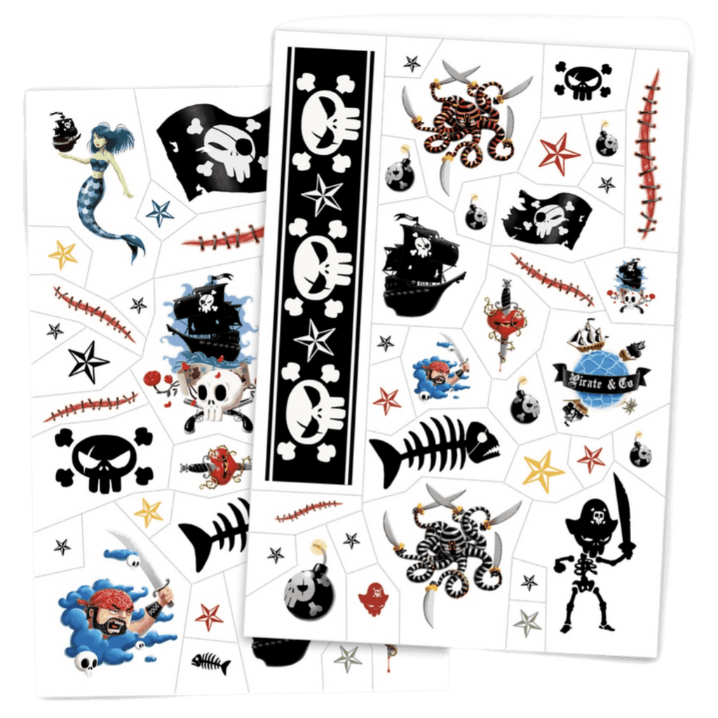 Djeco 3 Plus Tattoos - Pirate