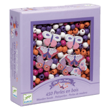 Djeco 4 Plus Wooden Beads - Butterfly