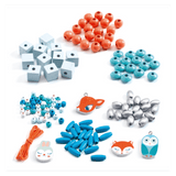 Djeco 4 Plus Wooden Beads - Woodland Animals