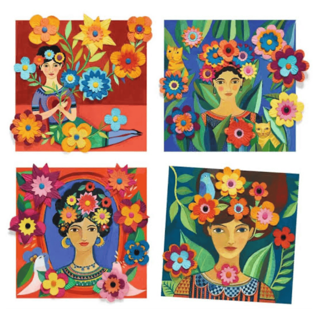 Djeco 5 Plus Aurelia Fronty Inspired by Frida Kahlo