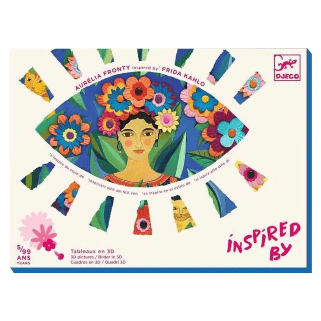Djeco 5 Plus Aurelia Fronty Inspired by Frida Kahlo