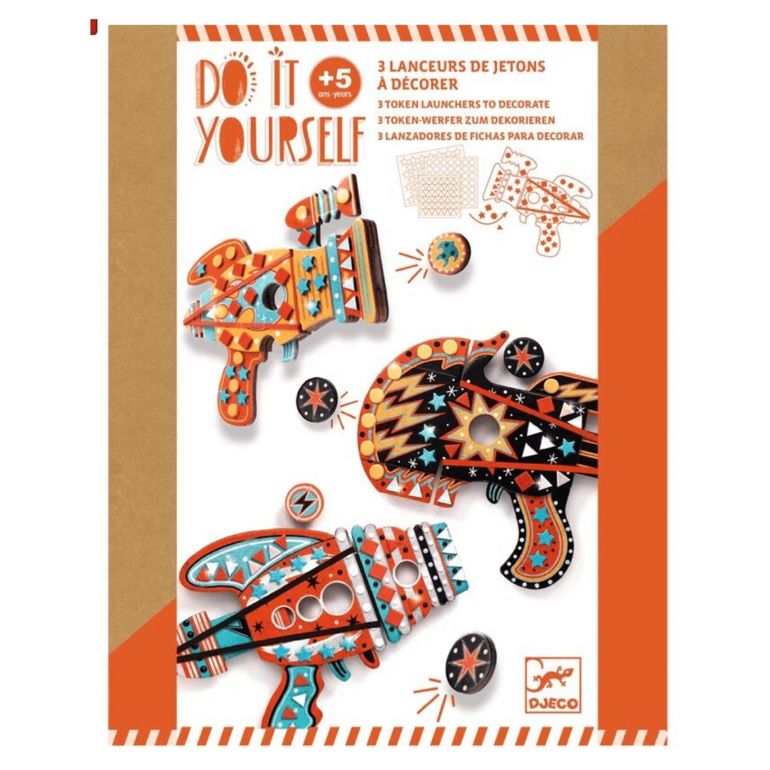 Djeco 5 Plus Do It Yourself - Cosmic Launchers