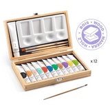 Djeco 6 Plus Artist's Box with 12 Gouaches
