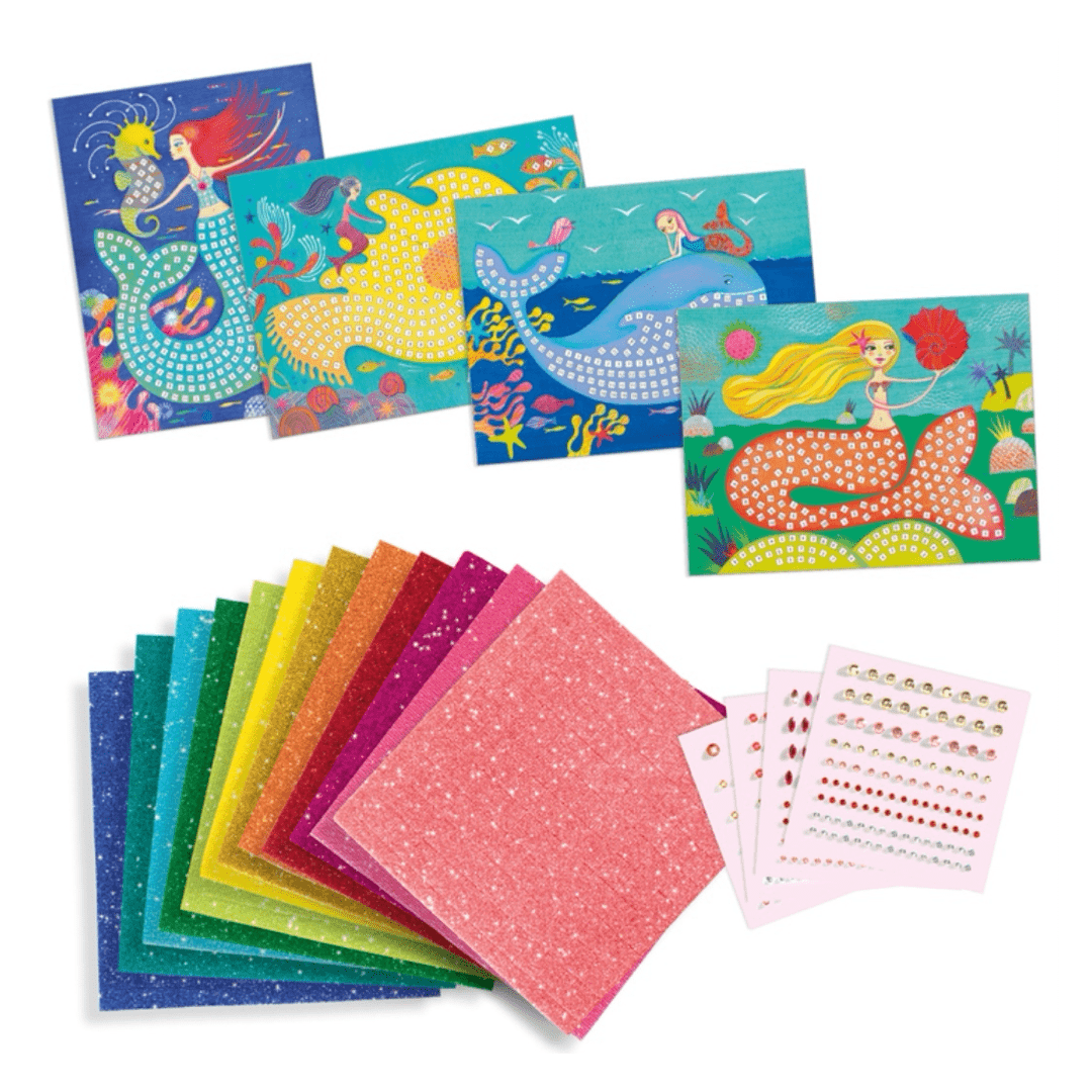 Djeco 6 Plus The Mermaid's Song Mosaics