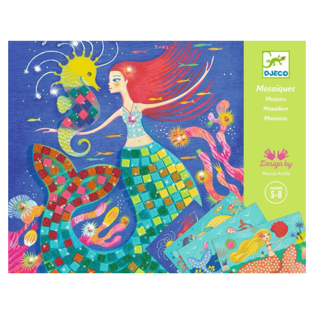 Djeco 6 Plus The Mermaid's Song Mosaics