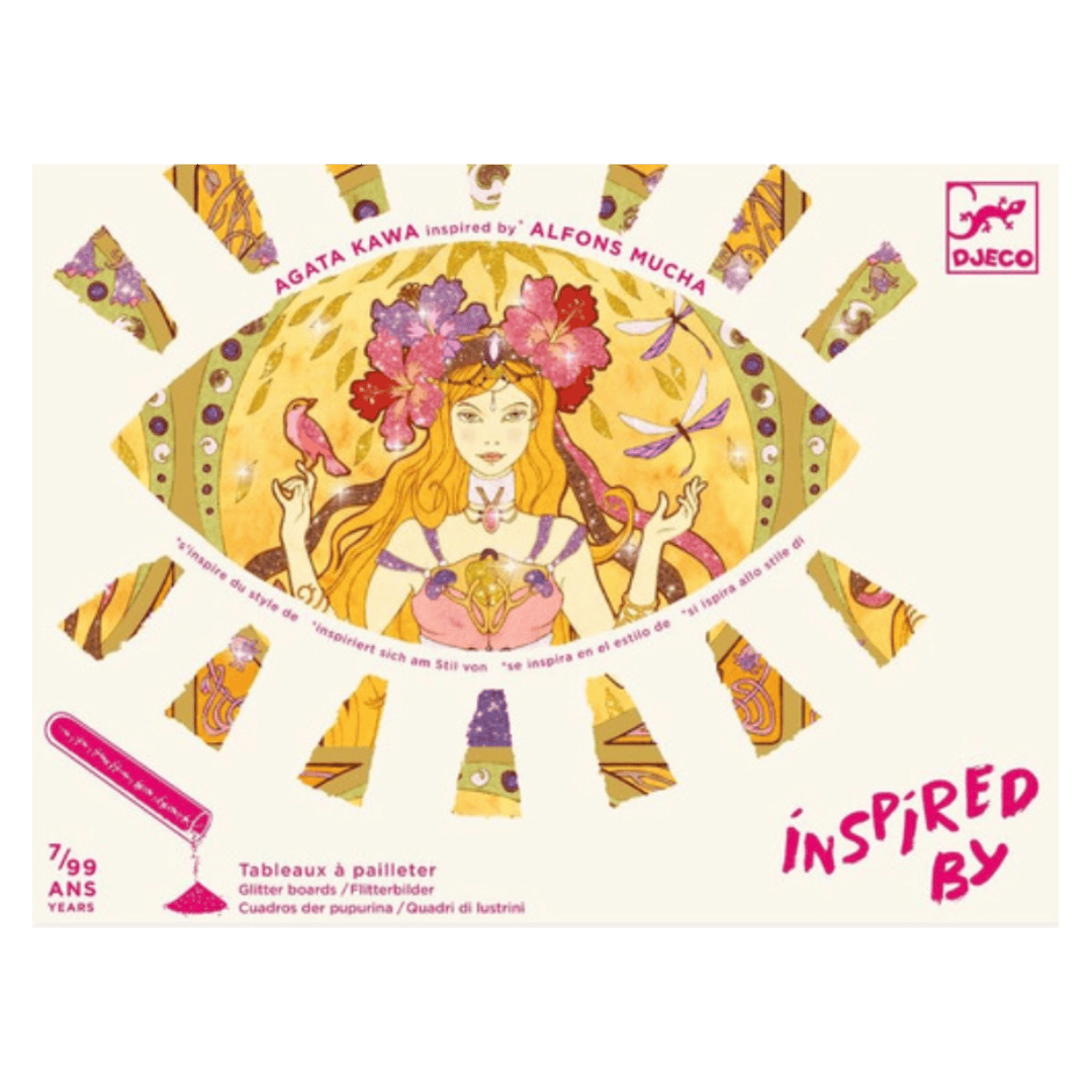 Djeco 7 Plus Agata Kawa Inspired by Alfons Mucha