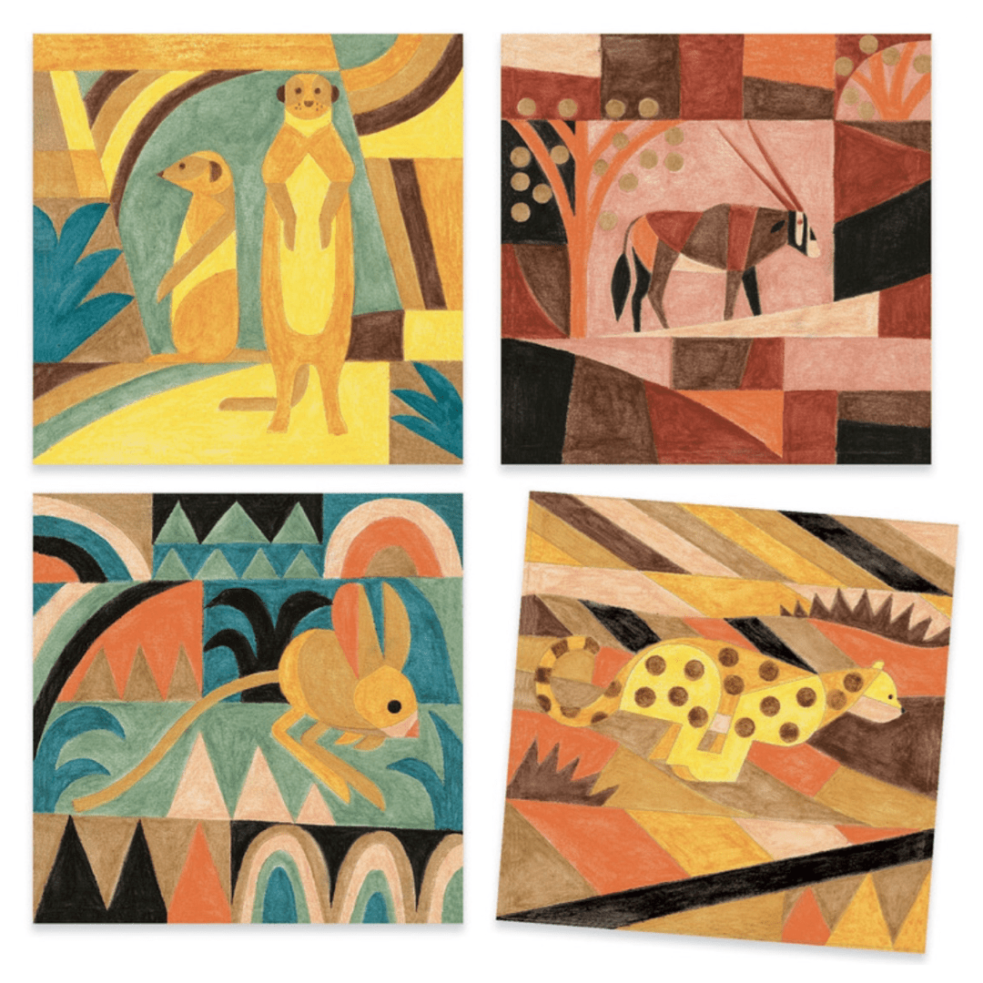 Djeco 7 Plus Benjamin Flouw Inspired By Paul Klee