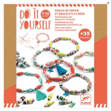 Djeco 7 Plus Do It Yourself - Paper Beads and Bracelets Brights