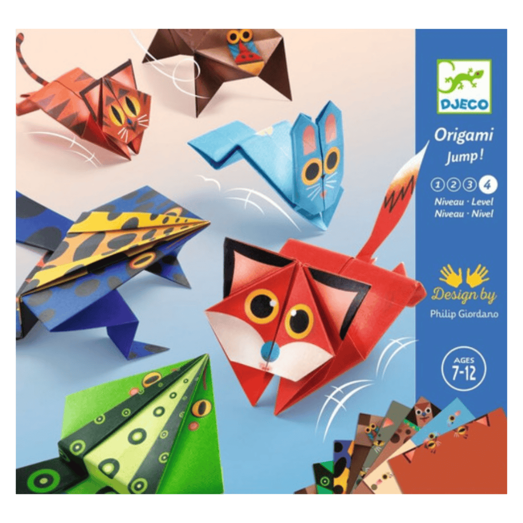 Djeco 7 Plus Origami- Jumping Animals
