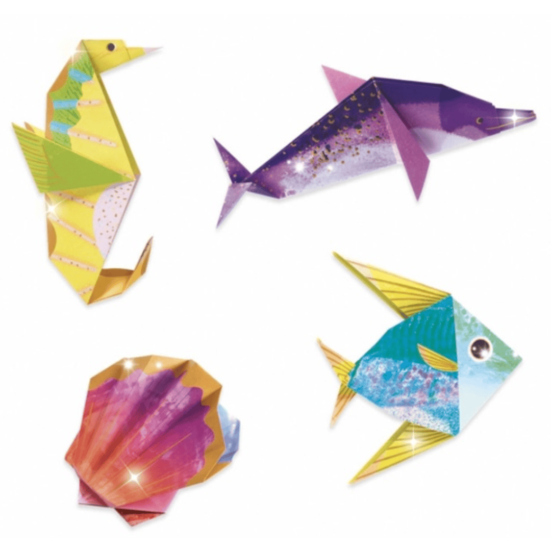 Djeco 7 Plus Origami - Sea Creatures