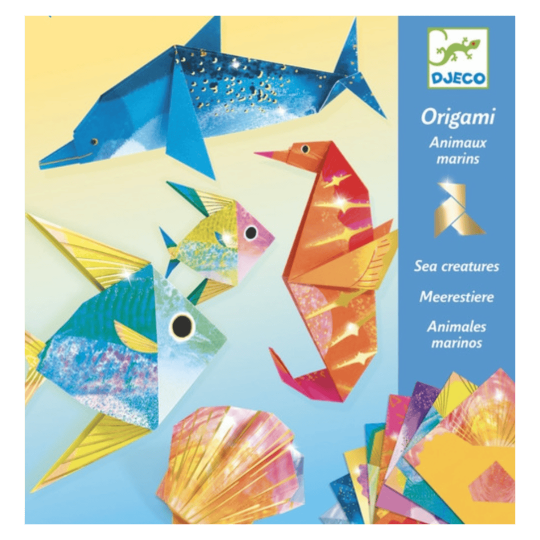 Djeco 7 Plus Origami - Sea Creatures