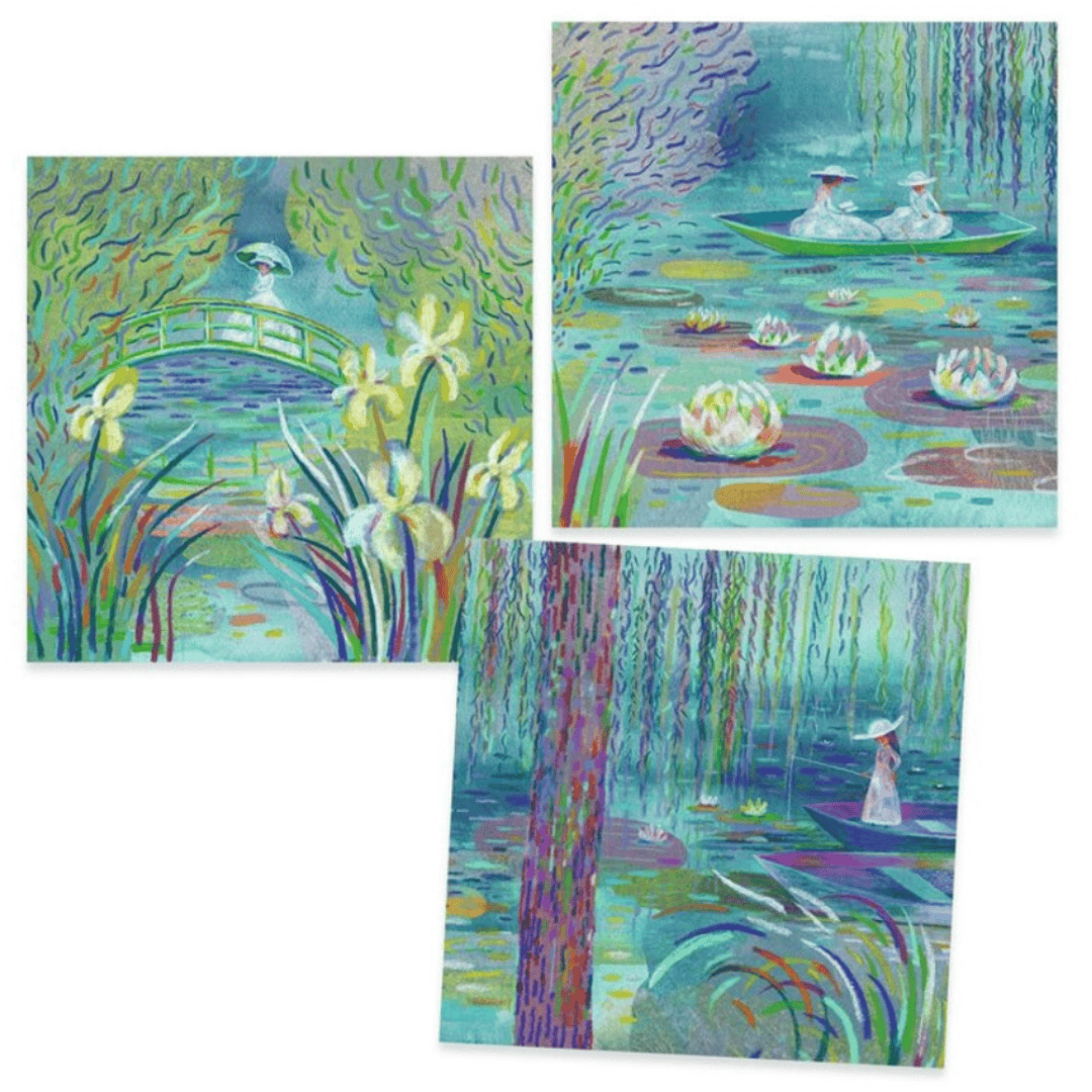 Djeco 8 Plus Muriel Kerba Inspired by Claude Monet