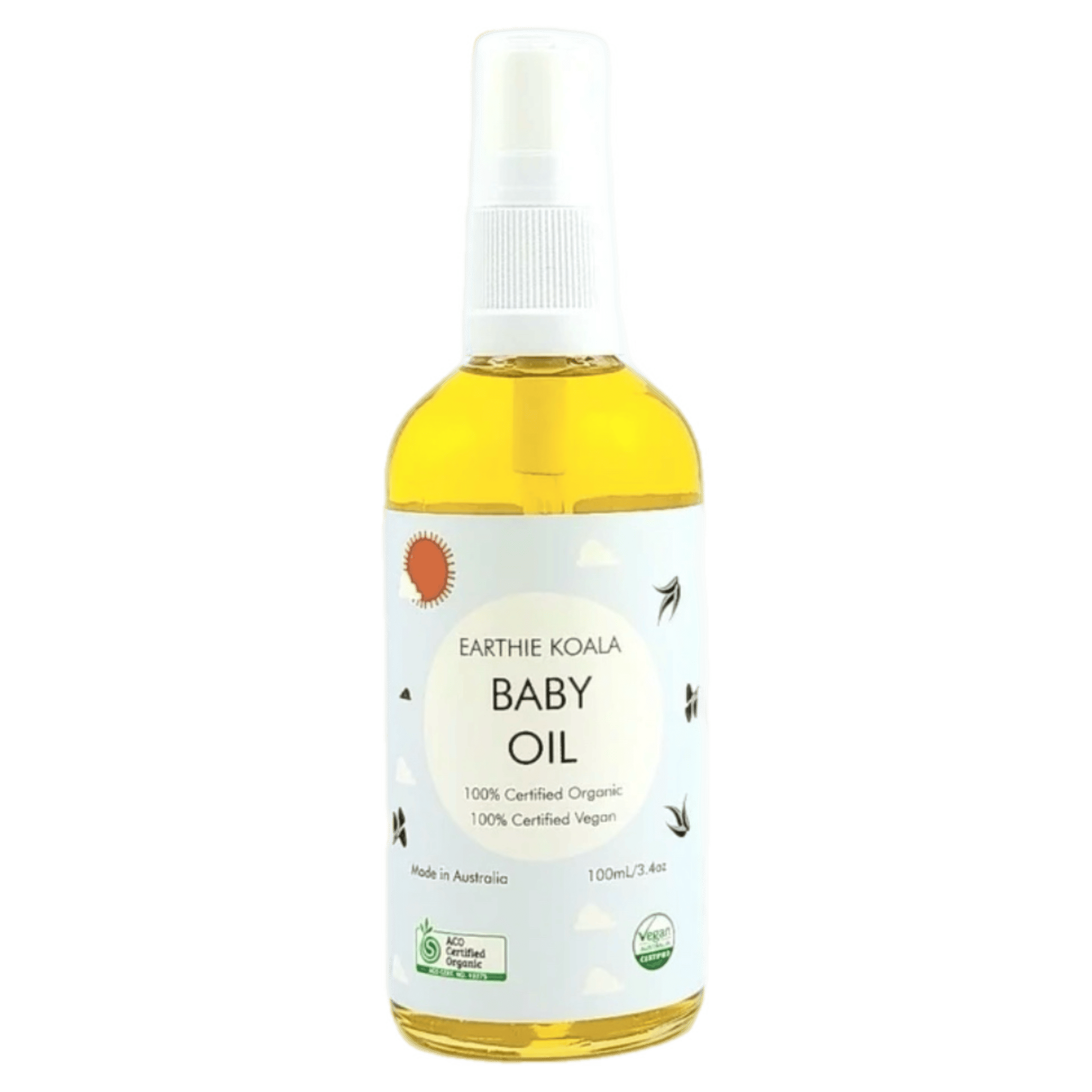 Earthie Koala Birth Plus Baby Oil