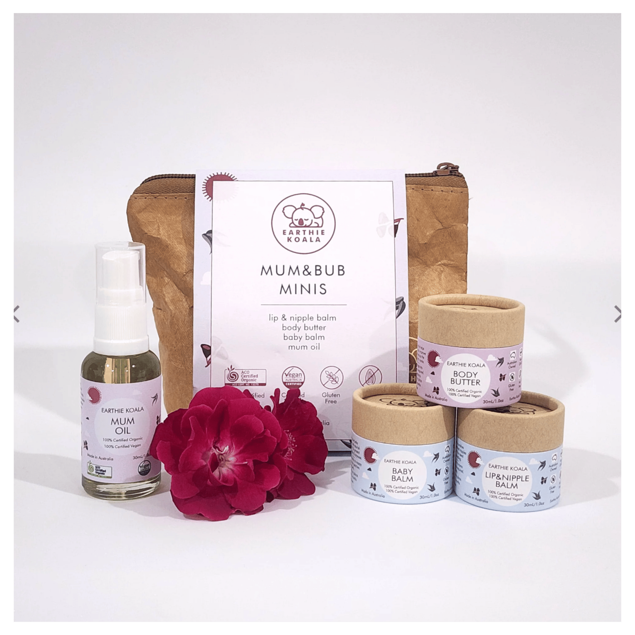Earthie Koala Skincare Mum & Bubs Minis