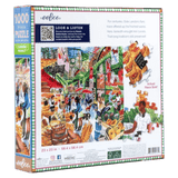 eeBoo 12 Plus 1000 Pc Puzzle - London Market