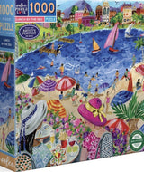 eeBoo 12 Plus 1000 Pc Puzzle - Lunch By The Sea