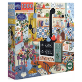 eeBoo 12 Plus 1000 Pc Puzzle - Morning Kitchen