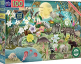 eeBoo 5 Plus 100 Pc Puzzle - Nocturnal Life