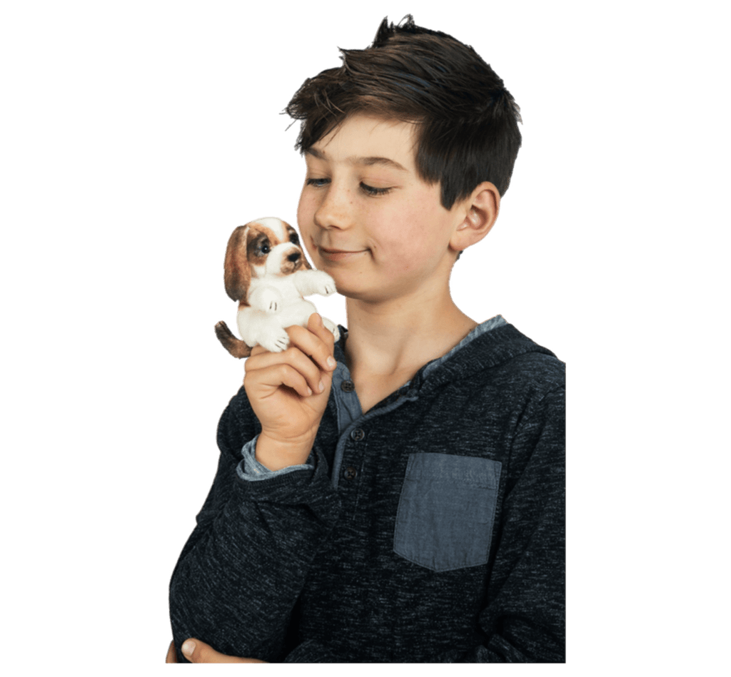 Folkmanis 3 Plus Finger Puppet - Mini Dog
