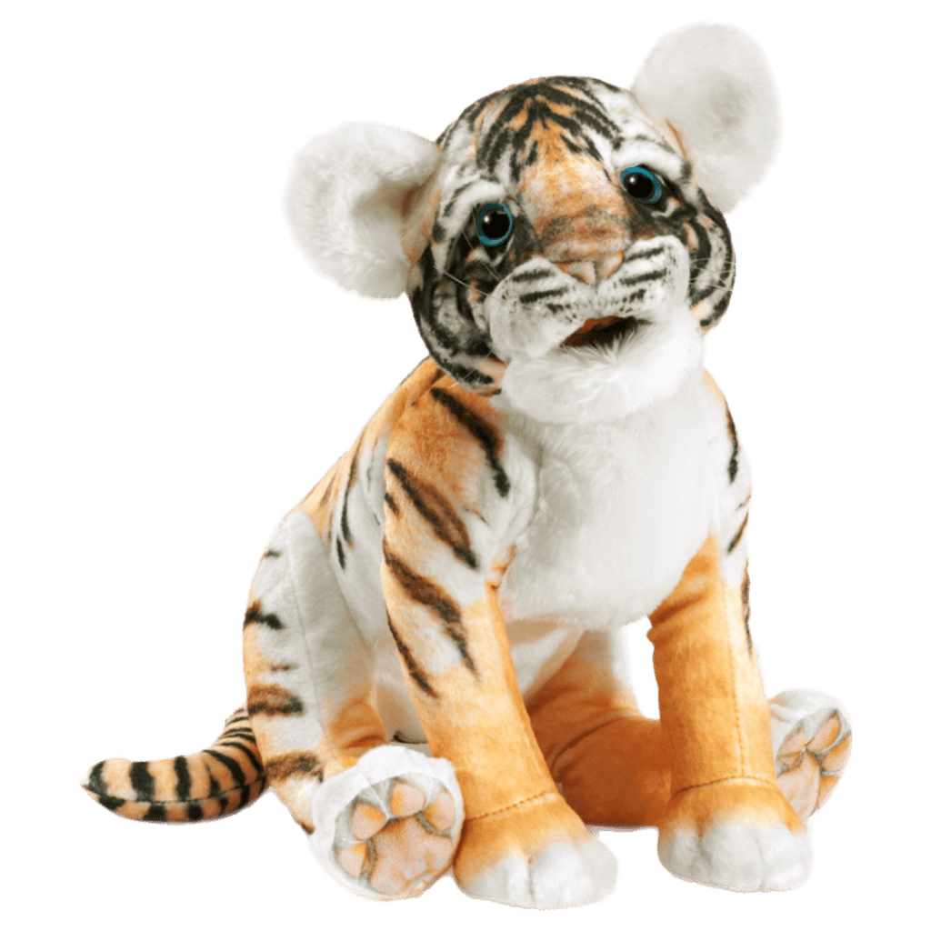 Folkmanis 3 Plus Hand Puppet - Baby Tiger