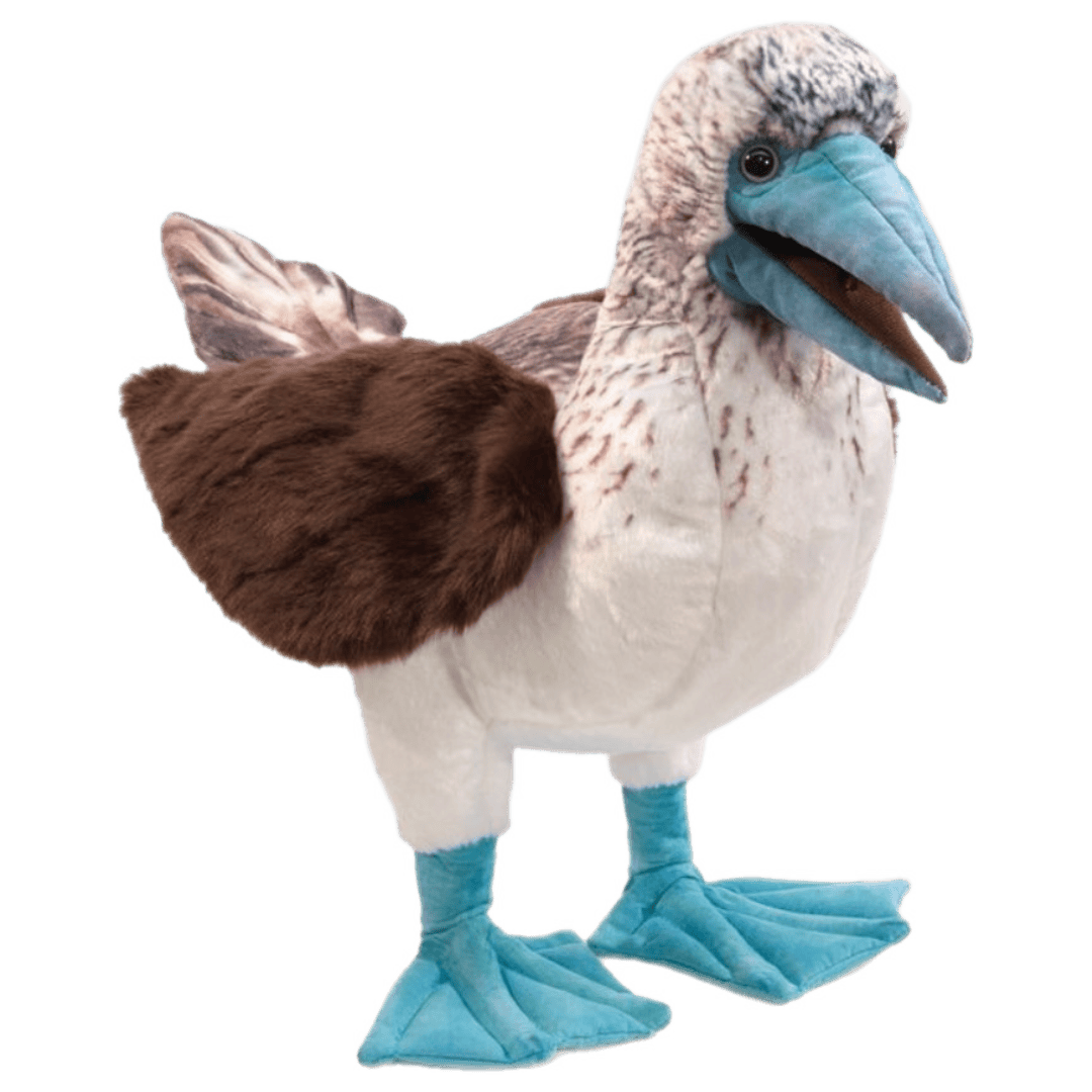Folkmanis 3 Plus Hand Puppet - Blue Footed Booby