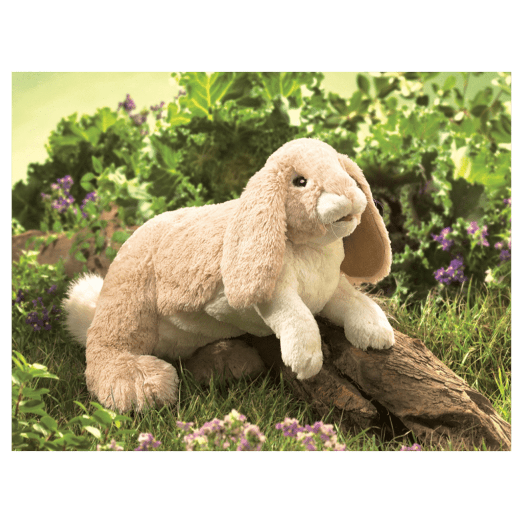 Folkmanis 3 Plus Hand Puppet - Floppy Bunny