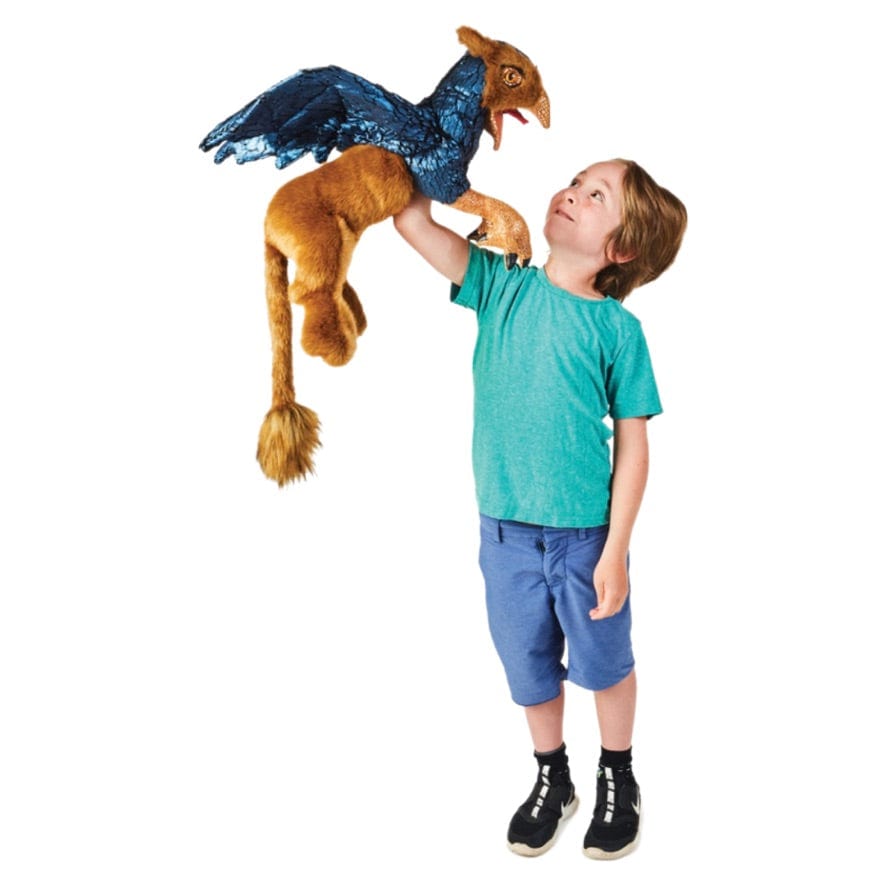 Folkmanis 3 Plus Hand Puppet - Griffin