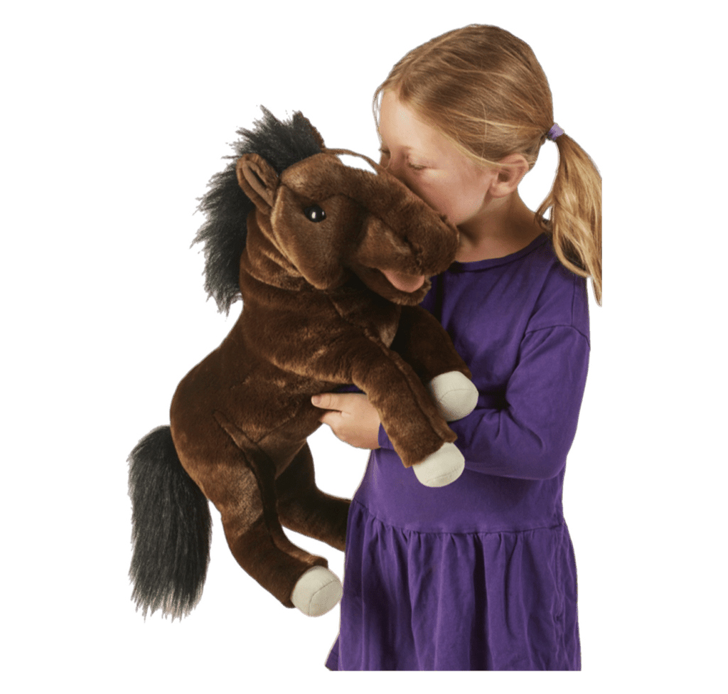 Folkmanis 3 Plus Hand Puppet - Horse