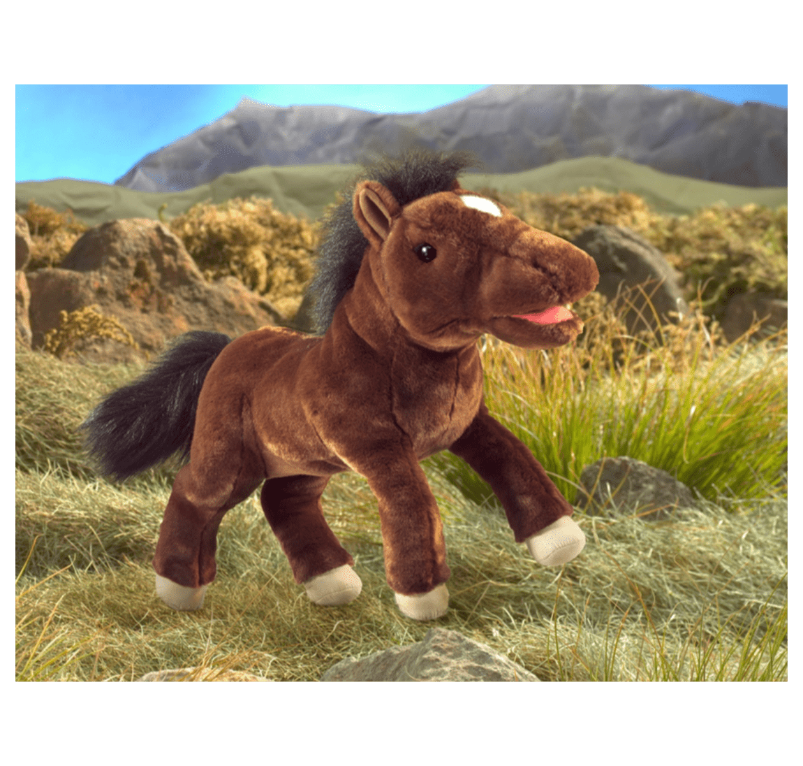 Folkmanis 3 Plus Hand Puppet - Horse