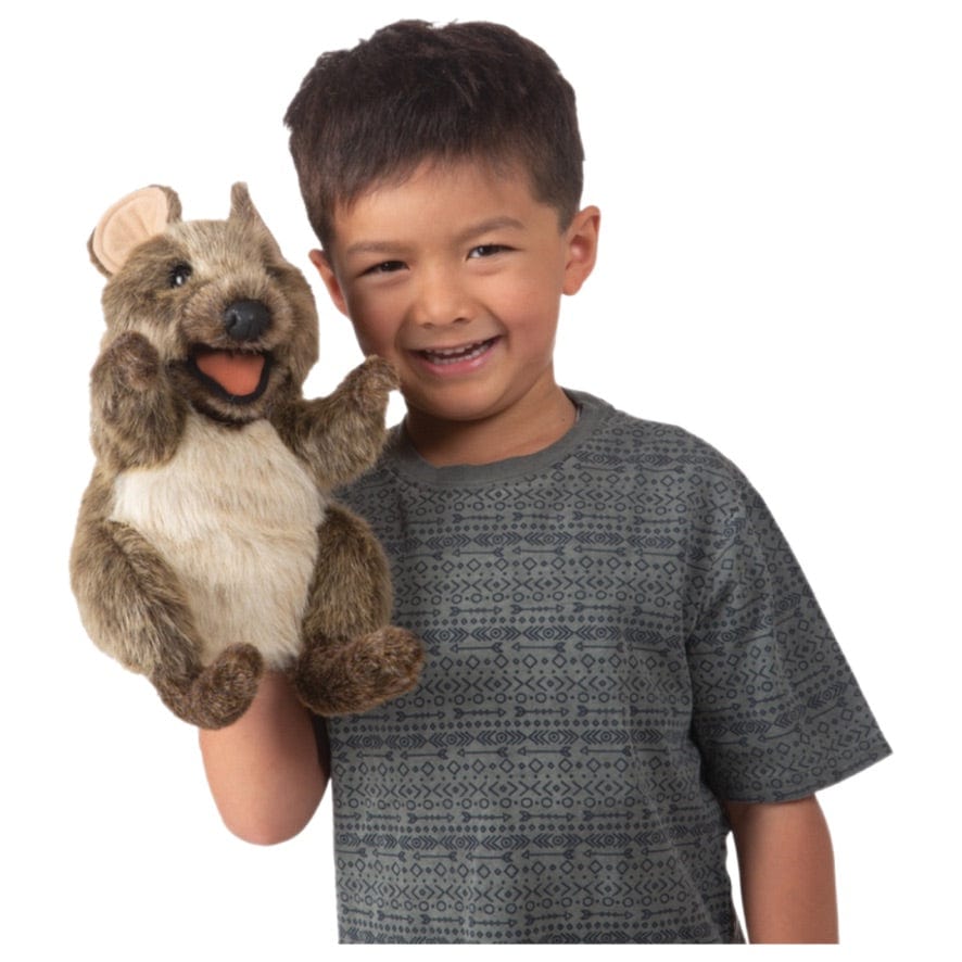 Folkmanis 3 Plus Hand Puppet - Quokka