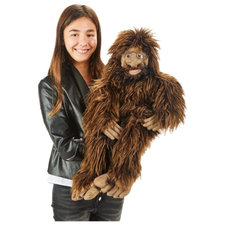 Folkmanis 3 Plus Hand Puppet - Sasquatch