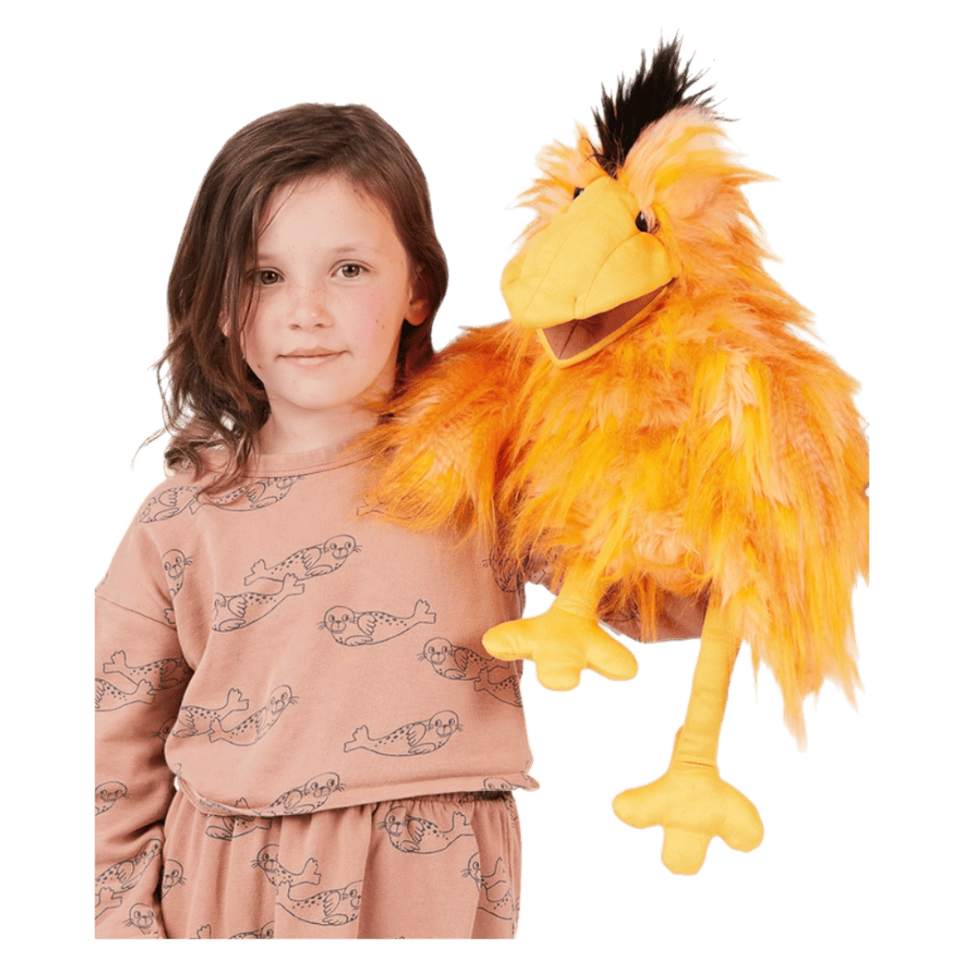 Folkmanis 3 Plus Hand Puppet - Silly Bird