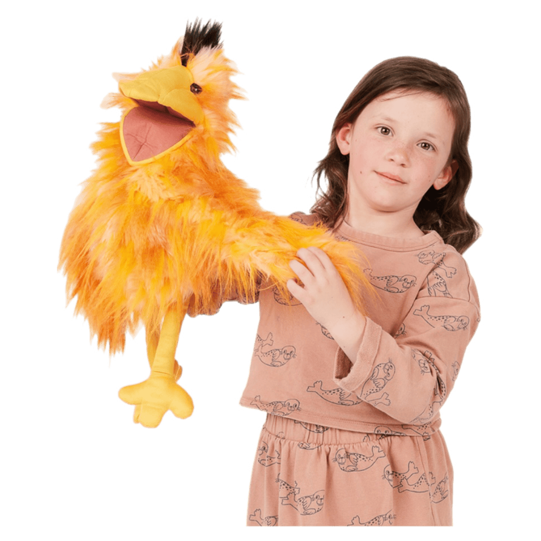 Folkmanis 3 Plus Hand Puppet - Silly Bird