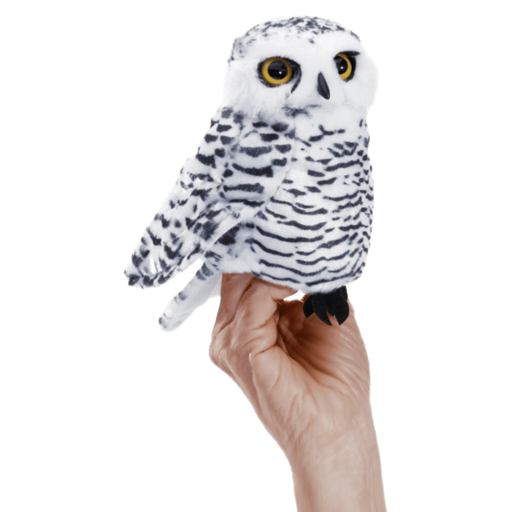 Folkmanis 3 Plus Hand Puppet - Small Snowy Owl