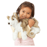 Folkmanis 3 Plus Hand Puppet - Wolf Pup