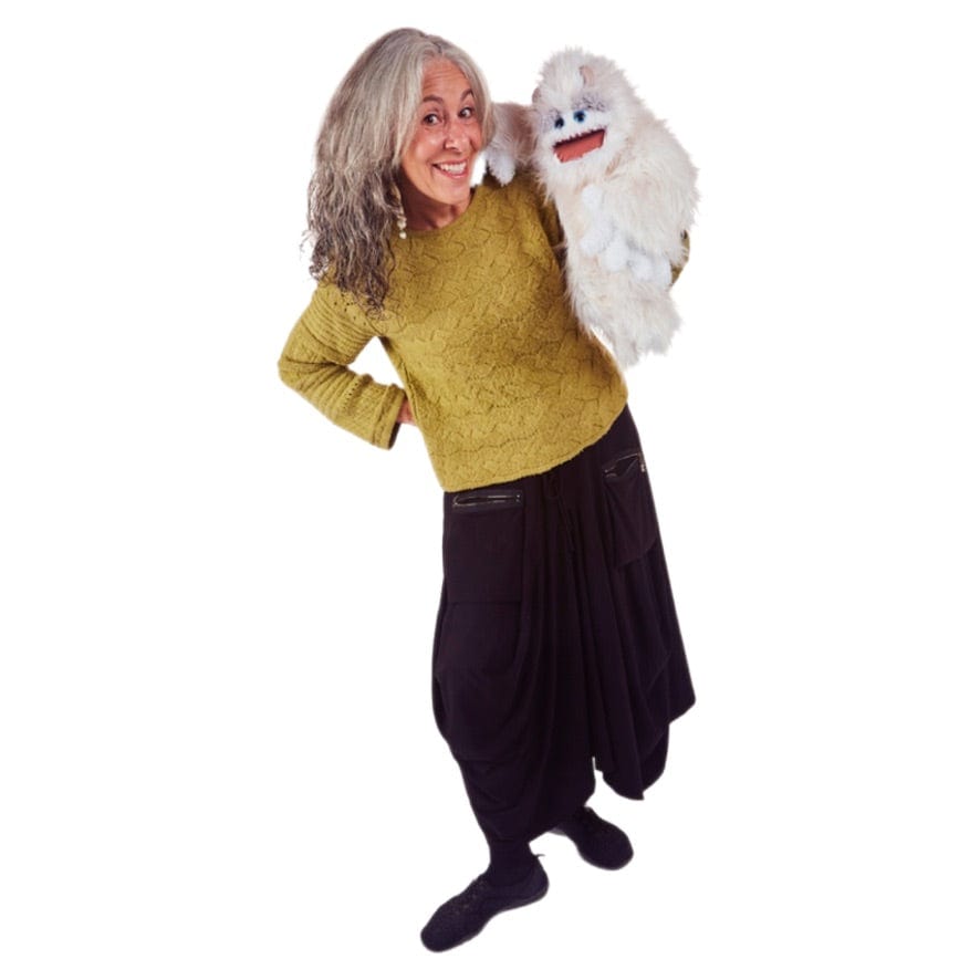 Folkmanis 3 Plus Hand Puppet - Yeti