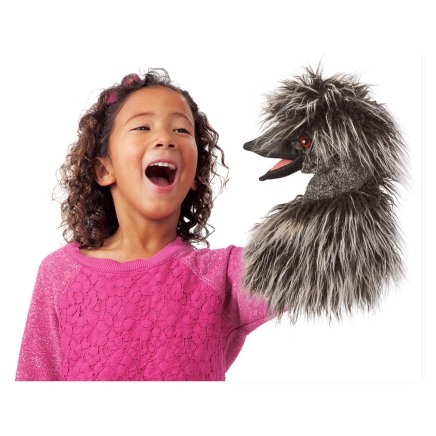 Folkmanis 3 Plus Stage Puppet - Emu