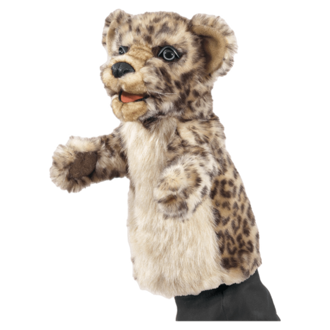 Folkmanis 3 Plus Stage Puppet - Leopard Cub