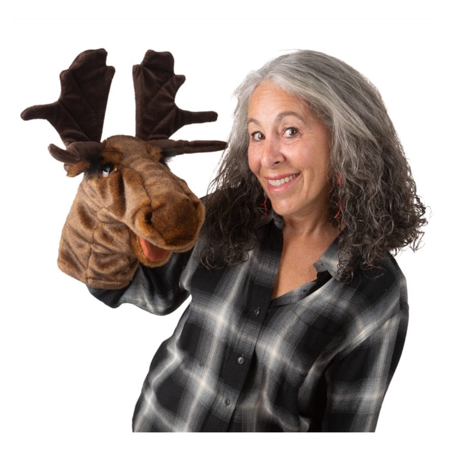 Folkmanis 3 Plus Stage Puppet - Moose